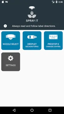 SPRAY IT android App screenshot 2